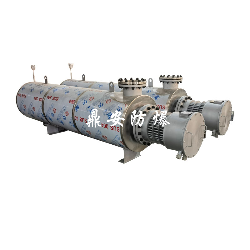 鼎安防爆 不銹鋼管道加熱器 蒸汽加熱器廠