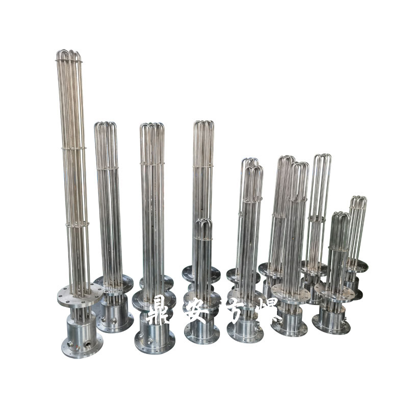 鼎安防爆 法蘭加熱管 液體加熱棒 空氣加熱器廠